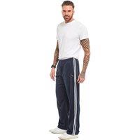 MyShoeStore Straight Leg Elasticated Waist Joggers Track Pants in Navy | Size: 2XL