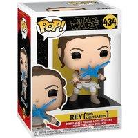 Funko Pop Star Wars Rey With 2 Lightsabers Figure 434