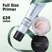 bareMinerals Complexion Heroes Primer Setting Powder Duo in Clear