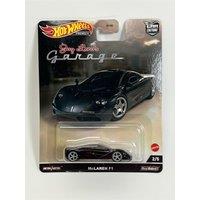 Hot Wheels McLaren F1 Jay Lenos Garage Black Real Riders 1:64 HCK08