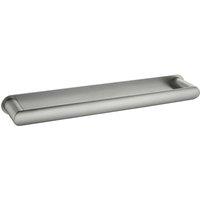 Nes Home Modern Round Towel Bar Rail Holder in Silver