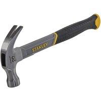 Stanley Curved Claw Hammer Fibreglass Shaft 570G (20Oz) in Silver