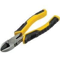 Stanley Controlgrip Diagonal Cutting Pliers 150Mm (6In) in Yellow