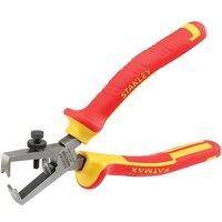 Stanley Fatmax Wire Stripping Pliers Vde 170Mm in Red