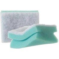 Spontex Washups Sponge Set - 4 Packs of 4 Sponges Each (Total of 16 Sponges) SK39005 in Yellow
