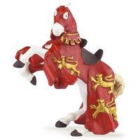Papo Fantasy World Red King Richard's Horse Toy Figure, Three Years or Above, White/Red (39340)