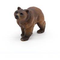 Papo Wild Animal Kingdom Pyrenees Bear Toy Figure, 3 Years or Above, Brown (50032)