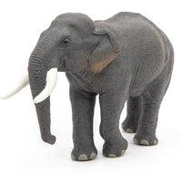 Papo Wild Animal Kingdom Asian Elephant Toy Figure, Three Years or Above, Grey (50131)
