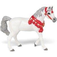 Papo Horses & Ponies White Arabian Horse in Parade Dress Toy Figure (51568)