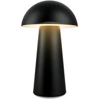 BRILONER Dimmable Rechargeable Black 2W LED Table Lamp
