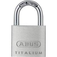 ABUS 64TI/30mm TITALIUM Padlock Keyed Alike KA6312 in White