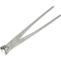 KNIPEX High Leverage Concreter'S Nippers Bright Zinc Plated 300Mm (12In) in Silver