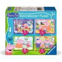 Ravensburger Peppa Pig 4 In A Box Jigsaw Puzzles