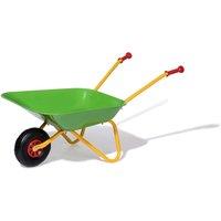 Rolly Green Metal Wheelbarrow