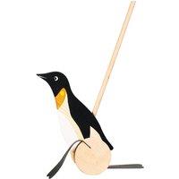 Goki Penguin Push Along Animal in Black | Size: 1 Pack