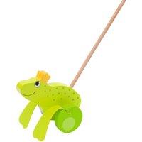 Goki Frog King Push-Along Animal | Size: 1 Pack