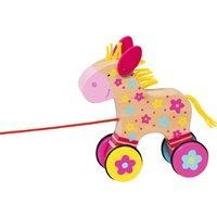 Goki Clahra The Wooden Pull Along Horse | Size: 1 Pack