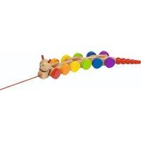 Goki Pull Along Toy Caterpillar Nila in Brown | Size: 1 Pack