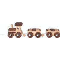 Goki Nature Train Amsterdam 10 blocks in Brown | Size: 1 Pack