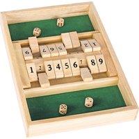 Goki Wooden Double Shut the Box Game | Size: 1 Pack