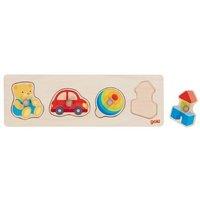 Goki Lift out Puzzle My Toys | Size: 1 Pack