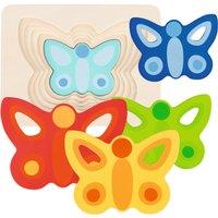Goki Wooden Butterfly II 5 Piece Puzzle | Size: 1 Pack