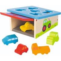 Goki Sort Box, 5 Vehicles | Size: 1 Pack