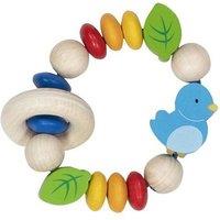 Goki Wooden Baby Touch Ring Elastic Bird | Size: 1 Pack