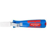 Weicon Cable Stripper with Hook Blade No. 4-28 H in Blue