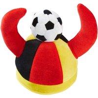 tectake German Fan Hat With Horns