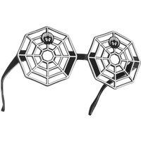 tectake Halloween Novelty Spiderweb Glasses