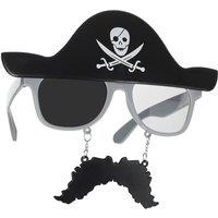 tectake Pirate Glasses With Moustache