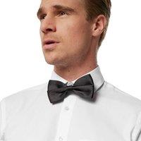 tectake Plain Bow Tie in Black