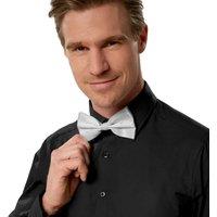 tectake Plain Bow Tie in Grey