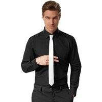 tectake Plain Tie in White