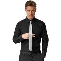 tectake Plain Tie in Grey