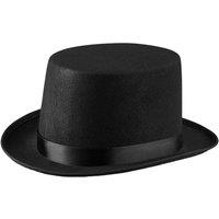 tectake Classic Black Top Hat