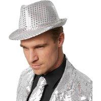 tectake Party Hat With Sequins in Silver