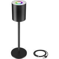 tectake Table Lamp Corly in Black