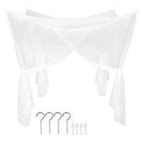 tectake Mosquito Net in White