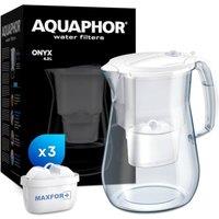 Aquaphor Onyx 4.2 Litre Water Filter Jug in White with 3 x Maxfor+ filter | Size: 4L