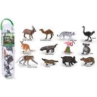 CollectA Box of Mini Wild Animals 3 - 12pcs Realistic Animals