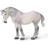 CollectA Percheron Mare (Dappled Grey) - Realistic Hand Finished Horse Toys