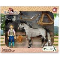 CollectA Lady Hobby Rider & Accessories Window Box