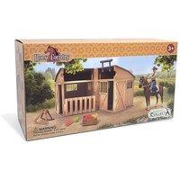 CollectA Rider & Accessories with Horse & Stable Box Set