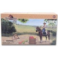 CollectA Rider & Accessories with Horse Box Set