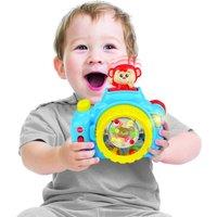 winfun My First Baby Selfie Phone Pop-Up Monkey Camera Twin Pack in Blue