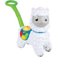 winfun Push Along Little Alpaca in White