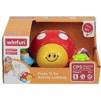 winfun Press 'N Go Activity Ladybug in Red
