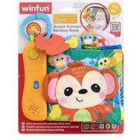 winfun Jungle Animals Sensory Book
